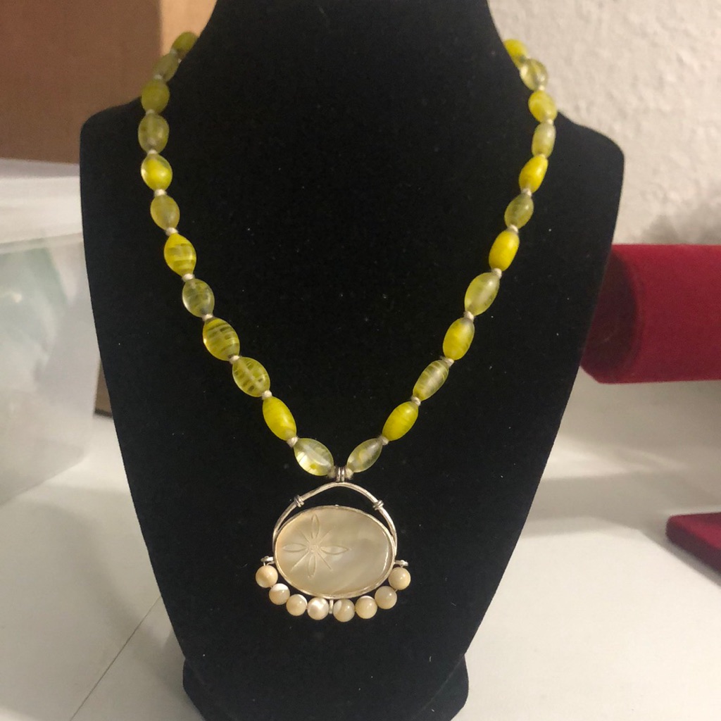 Sigrid Olsen Yellow Jade Necklace Collection